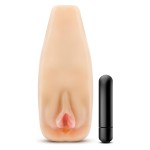 Мастурбатор-вагина с вибрацией Soft Wet Natasha Realistic Beige Masturbator