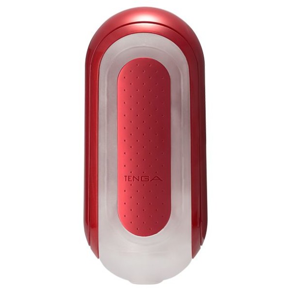 Красный мастурбатор Flip Zero Red Warmer с подогревом