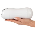 Белый мастурбатор Masturbator with 2 functions
