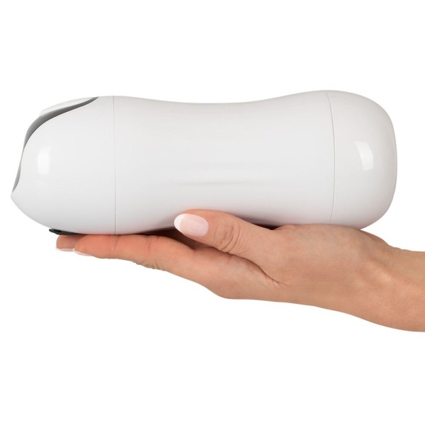 Белый мастурбатор Masturbator with 2 functions