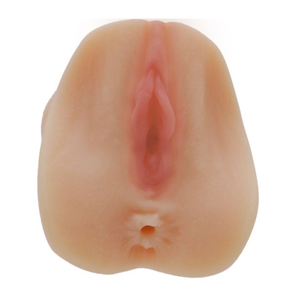 Телесный мастурбатор Realistic Vagina - вагина и анус