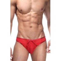 Мужские трусы-слипы с блестящей окантовкой Мужские трусы-слипы с блестящей окантовкой