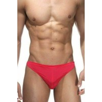 Мужские красные трусы-тонги на застежке Мужские красные трусы-тонги на застежке
