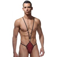 Мужское боди на лямках с открытыми ягодицами Мужское боди на лямках с открытыми ягодицами