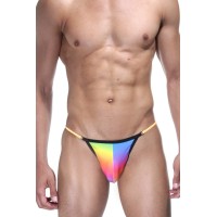 Мужские разноцветные трусы-стринги Don Moris Мужские разноцветные трусы-стринги Don Moris