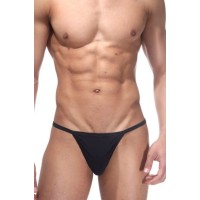 Классические мужские трусы-стринги из гладкой ткани Классические мужские трусы-стринги из гладкой ткани