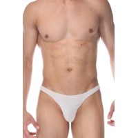 Бежевые мужские трусы-тонги