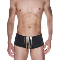 Мужские трусы-хипсы с золотистыми полосками Мужские трусы-хипсы с золотистыми полосками