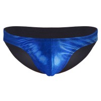 Мужские трусы-слипы с синей передней частью Мужские трусы-слипы с синей передней частью