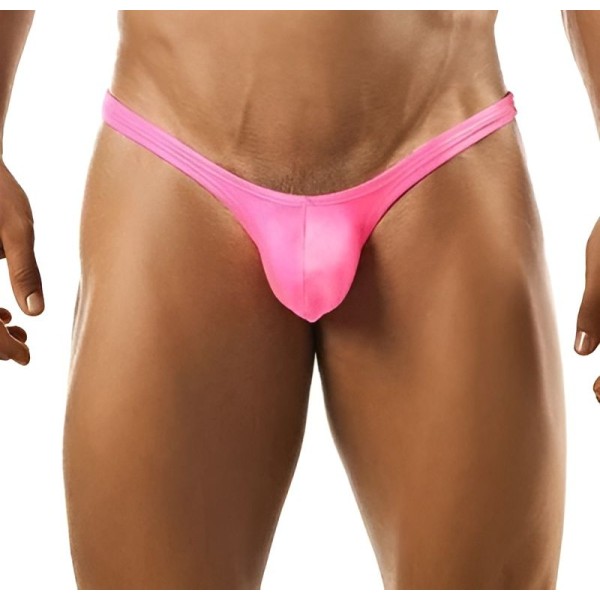 Ярко-розовые сексуальные трусы-стринги