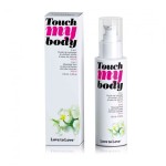 Силиконовый лубрикант 2-в-1 Touch My Body с ароматом моной - 100 мл.