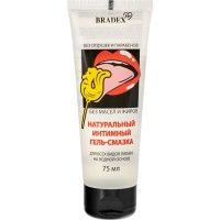 Интимный гель-смазка на водной основе Bradex для всех видов любви - 75 мл. Интимный гель-смазка на водной основе Bradex для всех видов любви - 75 мл.