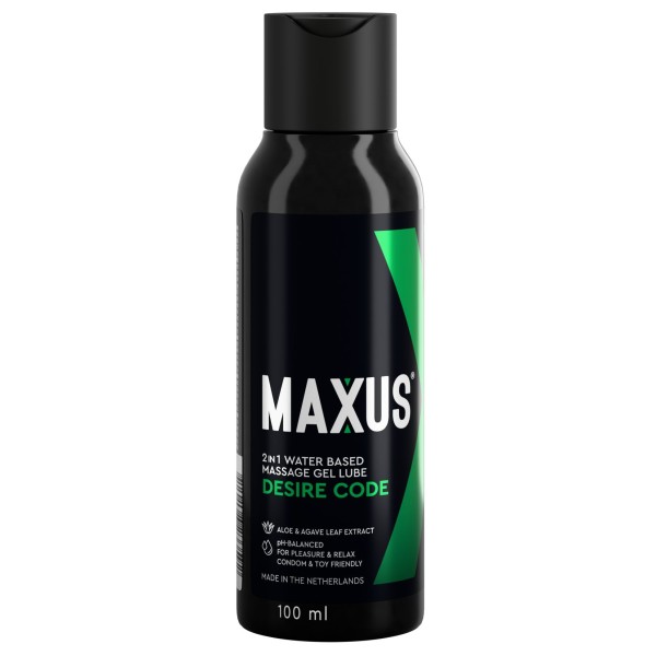 Смазка на водной основе с алоэ вера MAXUS Desire Code - 100 мл.