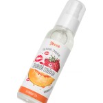 Съедобная гель-смазка Yovee «Двойной соблазн» с Д-пантенолом и вкусом клубники и дыни - 100 мл.