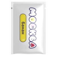 Универсальная смазка с ароматом банана Москва Вкусная - 10 мл. Универсальная смазка с ароматом банана Москва Вкусная - 10 мл.