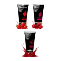 Набор из 3 съедобных лубрикантов JUJU (клубника, малина, вишня) Набор из 3 съедобных лубрикантов JUJU (клубника, малина, вишня)