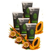 Набор из 5 съедобных лубрикантов JUJU со вкусом тропических фруктов Набор из 5 съедобных лубрикантов JUJU со вкусом тропических фруктов