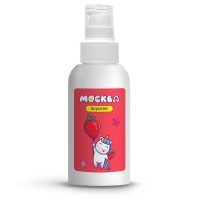 Универсальная смазка с ароматом клубники Москва Вкусная - 100 мл.