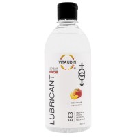 Интимный гель-смазка на водной основе VITA UDIN с ароматом персика - 500 мл. Интимный гель-смазка на водной основе VITA UDIN с ароматом персика - 500 мл.