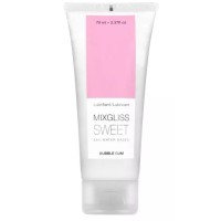 Смазка на водной основе Mixgliss Sweet с ароматом бабл-гам - 70 мл. Смазка на водной основе Mixgliss Sweet с ароматом бабл-гам - 70 мл.