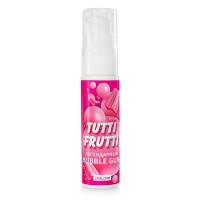 Интимный гель на водной основе Tutti-Frutti Bubble Gum - 30 гр. Интимный гель на водной основе Tutti-Frutti Bubble Gum - 30 гр.