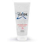 Лубрикант на водной основе Just Glide Strawberry с ароматом клубники - 200 мл.