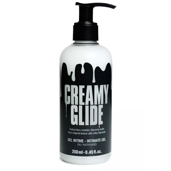 Лубрикант на водной основе Creamy Glide с консистенцией спермы - 250 мл.