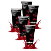 Набор из 5 съедобных лубрикантов JUJU со вкусом вишни Набор из 5 съедобных лубрикантов JUJU со вкусом вишни