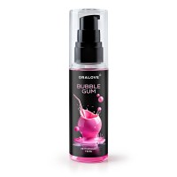 Съедобная смазка на водной основе с ароматом бабл-гам - 60 гр.