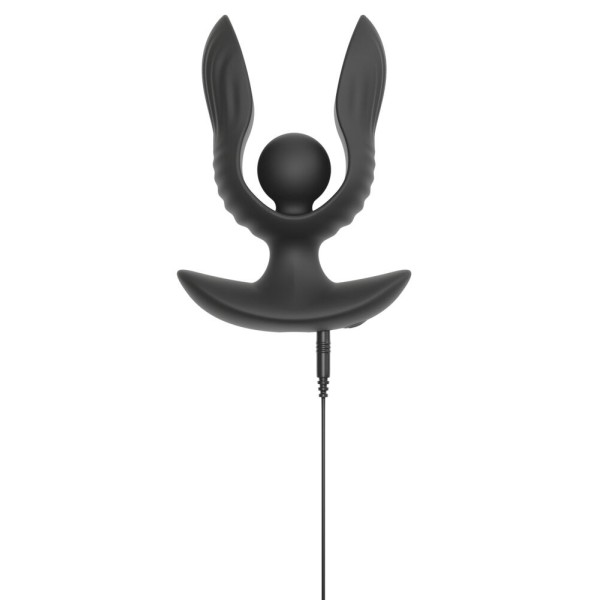 Черная расширяющаяся анальная пробка с вибрацией RC Inflatable Expander Plug with Vibration Черная расширяющаяся анальная пробка с вибрацией RC Inflatable Expander Plug with Vibration