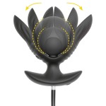 Черная расширяющаяся анальная пробка с вибрацией RC Inflatable Expander Plug with Vibration Черная расширяющаяся анальная пробка с вибрацией RC Inflatable Expander Plug with Vibration