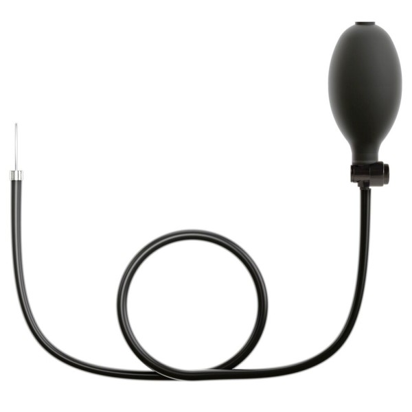 Черная расширяющаяся анальная пробка с вибрацией RC Inflatable Expander Plug with Vibration Черная расширяющаяся анальная пробка с вибрацией RC Inflatable Expander Plug with Vibration