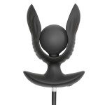 Черная расширяющаяся анальная пробка с вибрацией RC Inflatable Expander Plug with Vibration Черная расширяющаяся анальная пробка с вибрацией RC Inflatable Expander Plug with Vibration