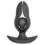 Черная расширяющаяся анальная пробка с вибрацией RC Inflatable Expander Plug with Vibration Черная расширяющаяся анальная пробка с вибрацией RC Inflatable Expander Plug with Vibration