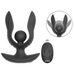 Черная расширяющаяся анальная пробка с вибрацией RC Inflatable Expander Plug with Vibration Черная расширяющаяся анальная пробка с вибрацией RC Inflatable Expander Plug with Vibration