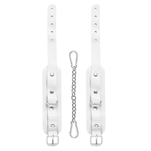 Белые мини-оковы со скруглёнными углами Белые мини-оковы со скруглёнными углами