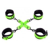 Люминесцентные наручи и поножи с крестовой фиксацией Люминесцентные наручи и поножи с крестовой фиксацией