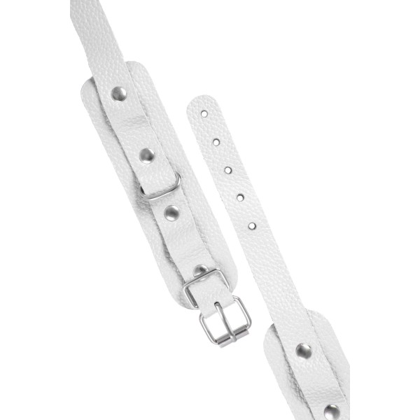 Белые мини-оковы со скруглёнными углами Белые мини-оковы со скруглёнными углами