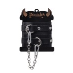 Черные мини-оковы со скруглёнными углами Черные мини-оковы со скруглёнными углами