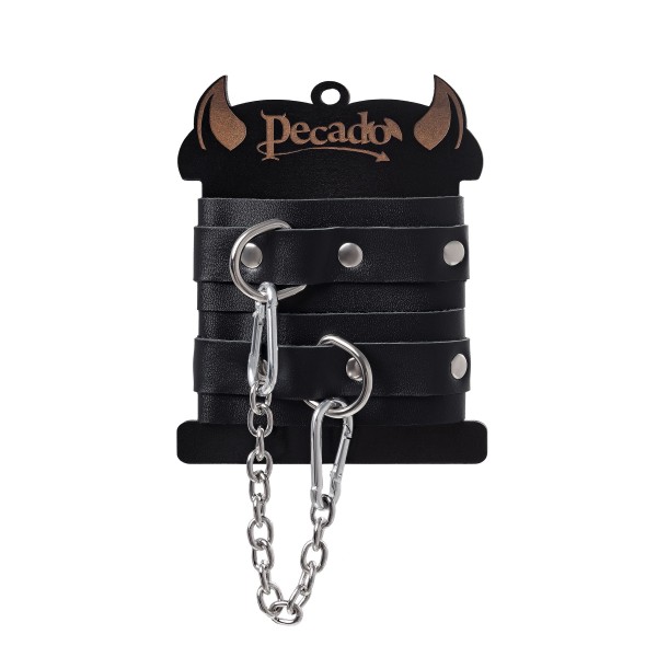 Черные мини-оковы со скруглёнными углами Черные мини-оковы со скруглёнными углами