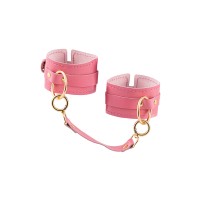 Розовые однослойные кожаные оковы Розовые однослойные кожаные оковы