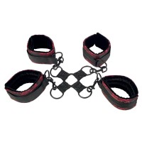 Атласные фиксаторы для рук и ног Scandal Hog Tie Атласные фиксаторы для рук и ног Scandal Hog Tie