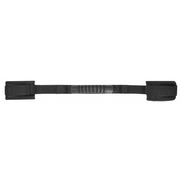 Черные наручники V V Adjustable Handcuffs with Handle