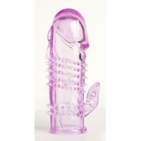 Фиолетовая насадка с коготком и шипами - 13 см. Фиолетовая насадка с коготком и шипами - 13 см.