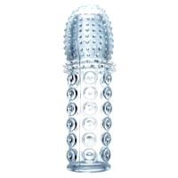 Прозрачная закрытая насадка на пенис - 13,5 см. Прозрачная закрытая насадка на пенис - 13,5 см.