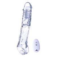 Прозрачная насадка-удлинитель Length Enhancer With Bullet с подхватом - 22,3 см. Прозрачная насадка-удлинитель Length Enhancer With Bullet с подхватом - 22,3 см.