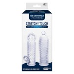 Набор из 2 прозрачных насадок на член Seductive Tickler Sleeves