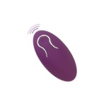 Фиолетовая эрекционная вибронасадка Halo Halo C-Ring Sleeve