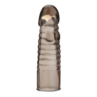 Дымчатая насадка-удлинитель Ribbed Realistic Penis Enhancing Sleeve Extension - 15,2 см. Дымчатая насадка-удлинитель Ribbed Realistic Penis Enhancing Sleeve Extension - 15,2 см.