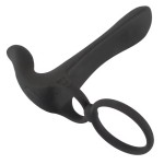 Черная насадка на член с вибрацией Couple’s Vibrator Черная насадка на член с вибрацией Couple’s Vibrator
